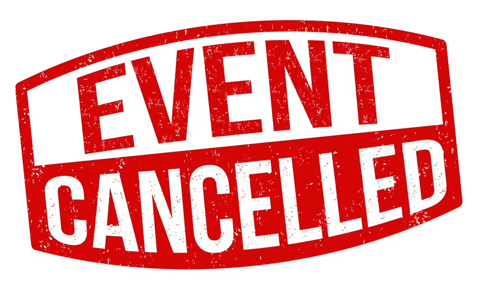 event cancelled